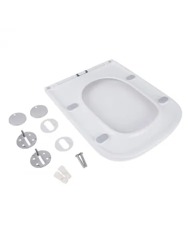 Сидіння для унітазу Q-Tap Aries Slim QT99HXU15W мікроліфт - 6