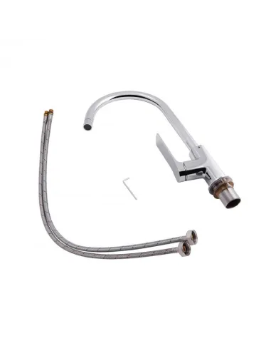 Змішувач для кухні з латуні Q-Tap Slavonice 9042103UC хром - 4