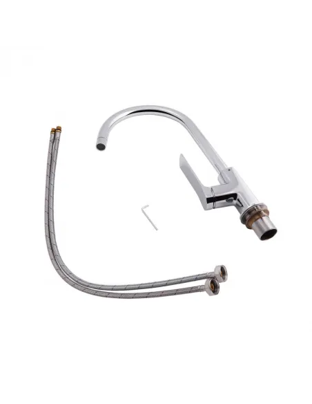 Змішувач для кухні з латуні Q-Tap Slavonice 9042103UC хром - 4