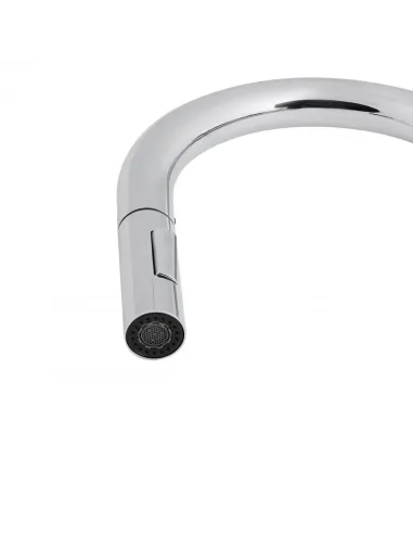 Смеситель для кухни с выдвижным изливом Q-Тap Lenicka 9138103UC хром - 4