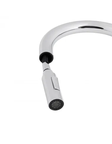Смеситель для кухни с выдвижным изливом Q-Тap Lenicka 9138103UC хром - 5