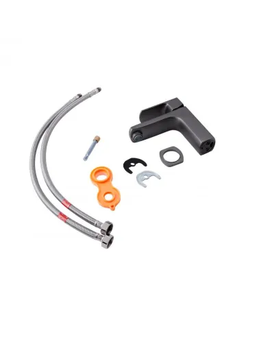 Змішувач для раковини у ванній Q-Tap Lipno 1023101G Graphite - 4
