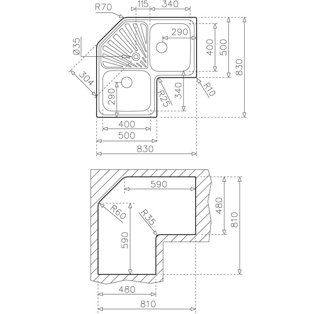 размеры угловых моек для кухни фото. размер угловой мойки для кухни longran. угловая мойка 1000х1400 схема. размеры угловых моек для кухни фото. мойка угловая 900х900х750 лабораторная чертеж.